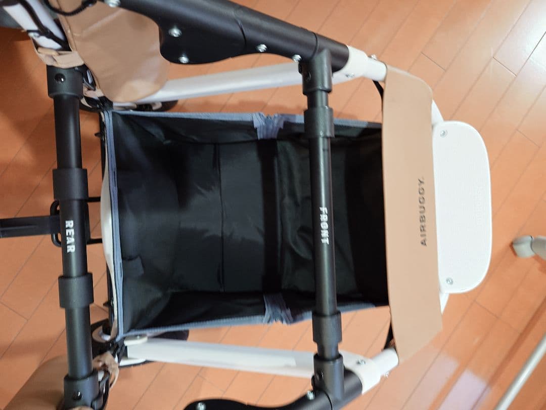 AIRBUGGY　DOME3 ラージ ペットカート メランジデニム