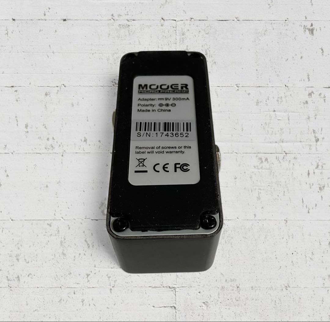 （美品）Mooer Micro Preamp 018 アンプシミュレーター