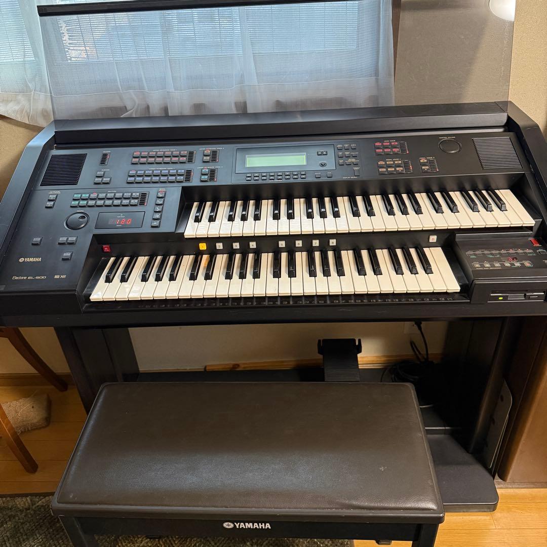 YAMAHA エレクトーン EL-500 説明書付き フットペダル 動作確認済み