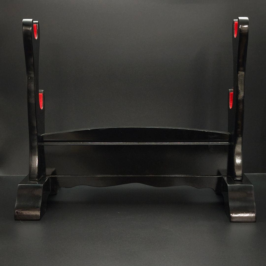 刀掛台　二本掛　組み立て式　横2本　掛け用 刀掛け　美術刀