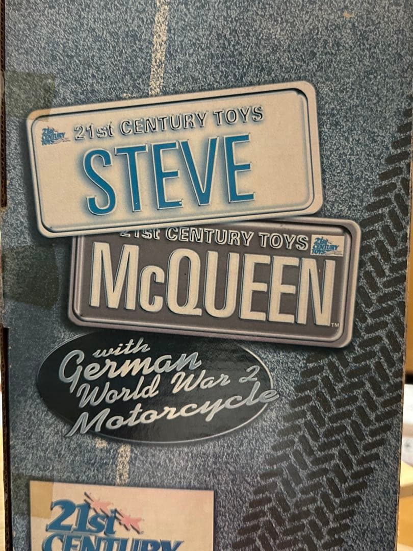 【ジャンク】 スティーブ・マックイーン 映画 大脱走　フィギュア