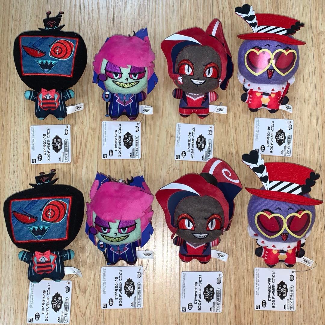 ハズビンホテルへようこそ　ちびぐるみ　ぬいぐるみ　アラスターなど　16点