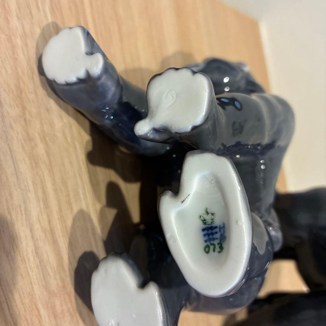   ロイヤルコペンハーゲン　ゴリラの親子　2個