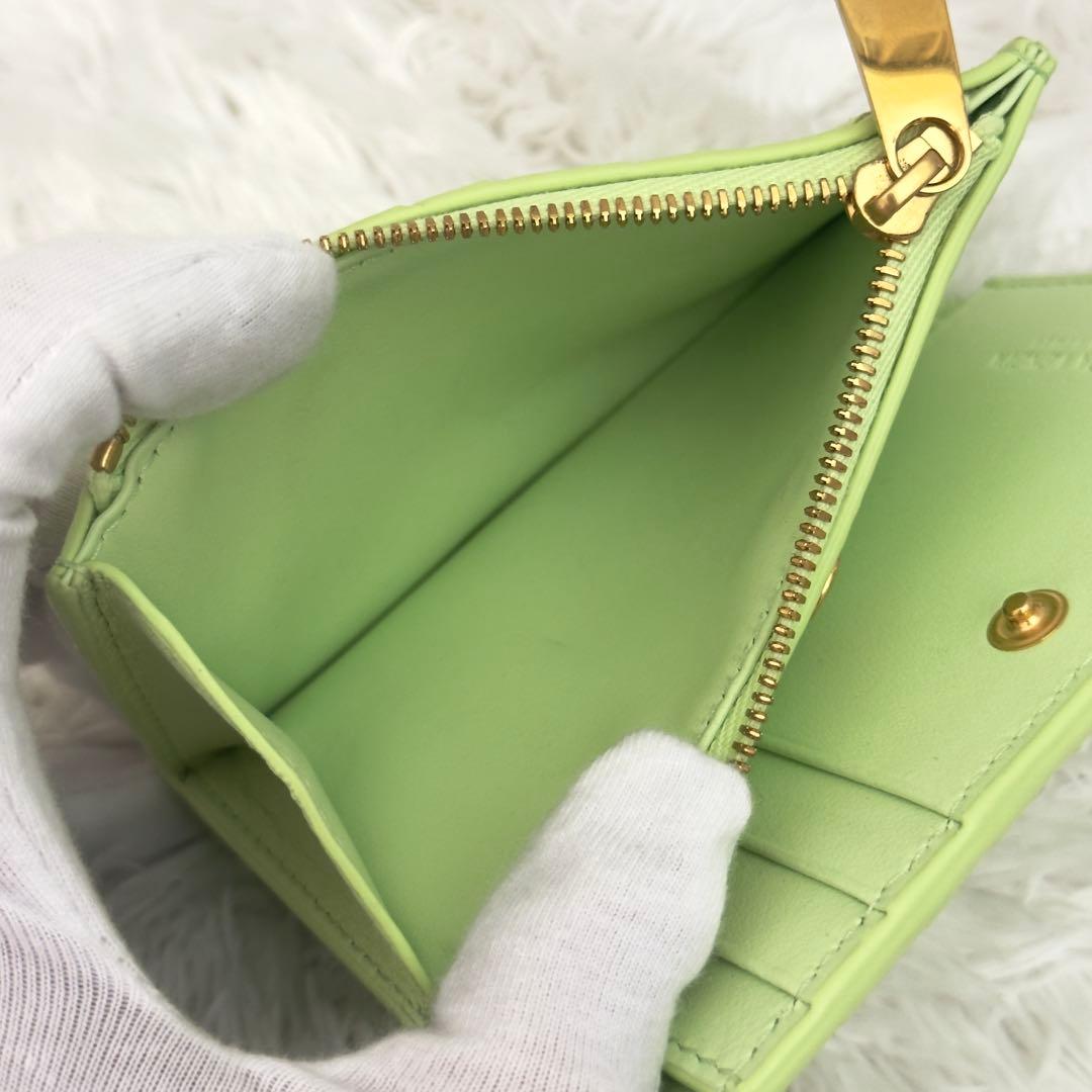 極上美品⭐️BOTTEGAVENETA ボッテガ イントレ 財布 現行 二つ折り