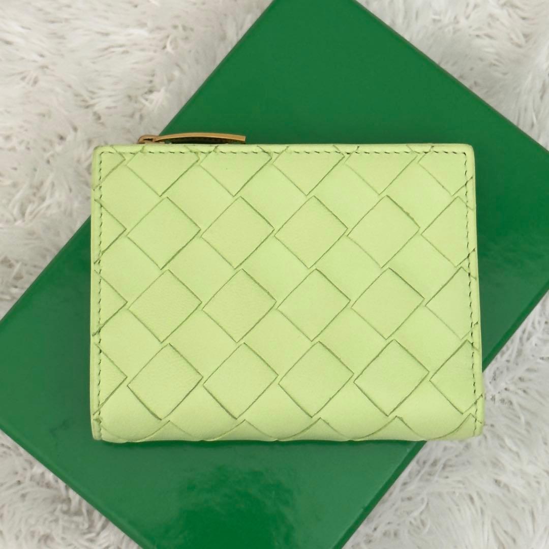 極上美品⭐️BOTTEGAVENETA ボッテガ イントレ 財布 現行 二つ折り