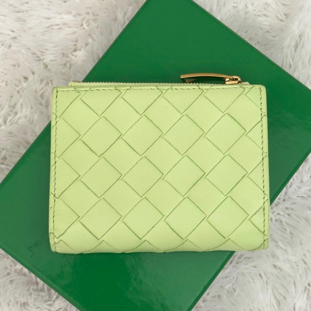 極上美品⭐️BOTTEGAVENETA ボッテガ イントレ 財布 現行 二つ折り
