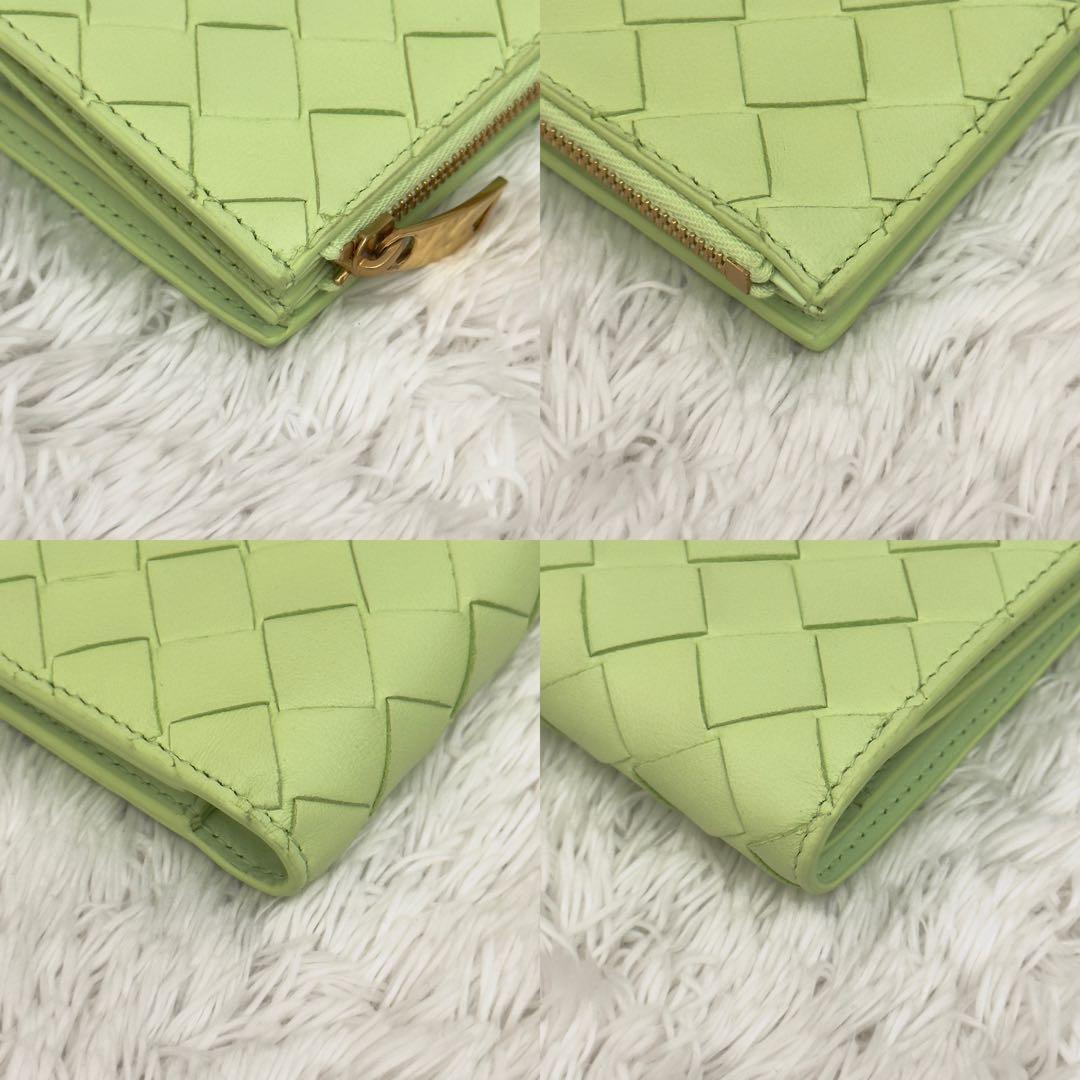 極上美品⭐️BOTTEGAVENETA ボッテガ イントレ 財布 現行 二つ折り