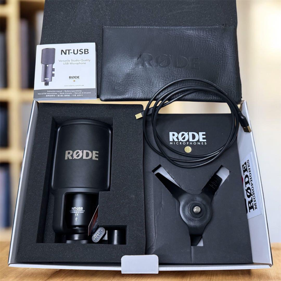 【美品】RODE ロード NT-USB スタジオマイク コンデンサーマイク