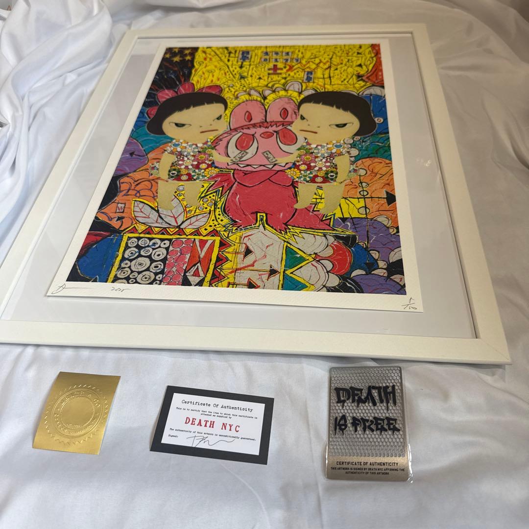DEATH NYC 現代アートポスター　世界100枚限定　奈良美智