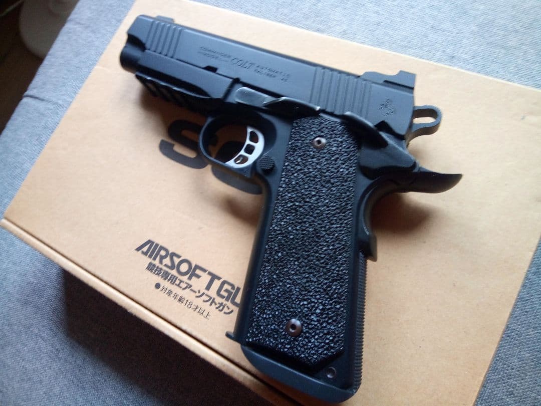 【カスタム1点物】WA コルトコンバット・コマンダーレールガン