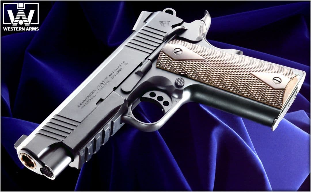 【カスタム1点物】WA コルトコンバット・コマンダーレールガン