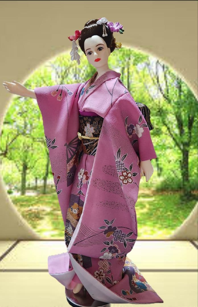 タカラ レディルミナス髪結い、お着物(ドール付き)