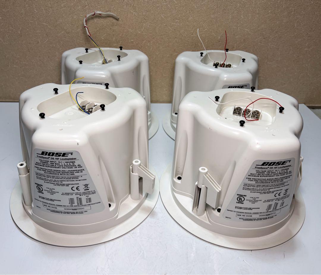 BOSE DS 16F 拡声器 天井埋め込みスピーカー 4台セット
