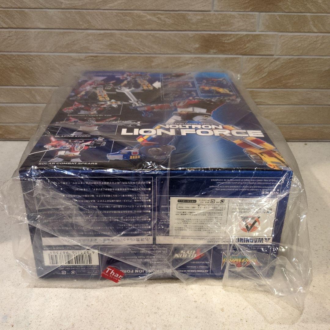 新品未開封　アクション合金　ボルトロン　ライオンフォース