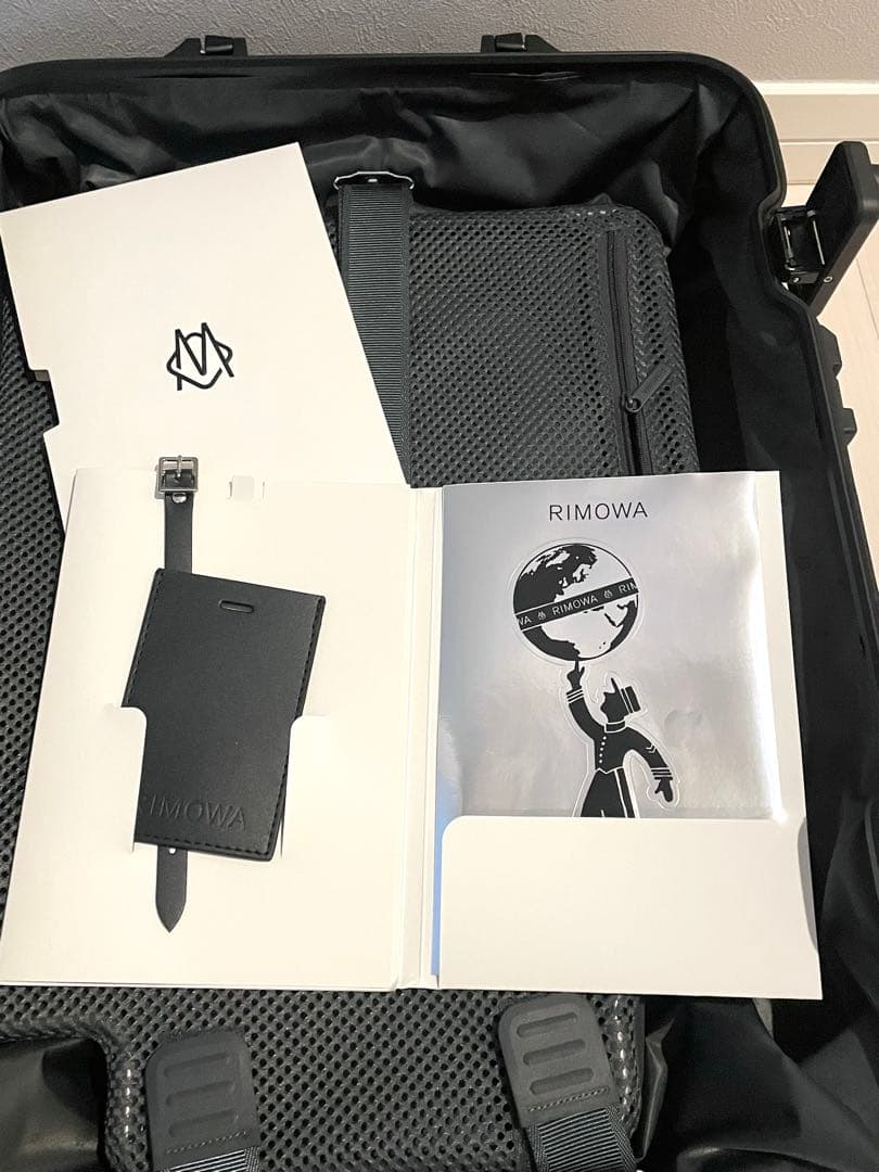 【新品未使用】RIMOWA リモワ　オリジナルキャビン　機内持ち込み　BK