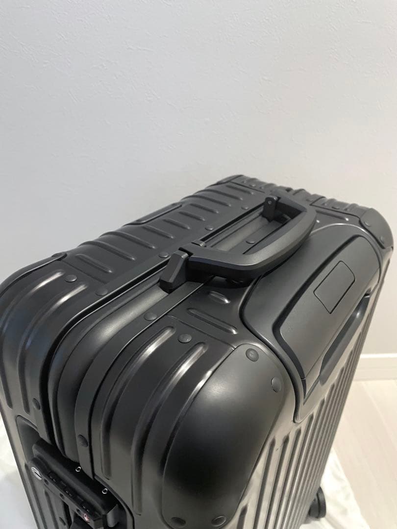 【新品未使用】RIMOWA リモワ　オリジナルキャビン　機内持ち込み　BK