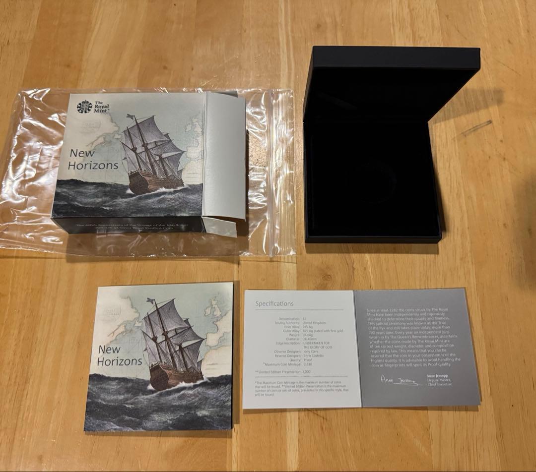 【最高鑑定】メイフラワー号　　PF70