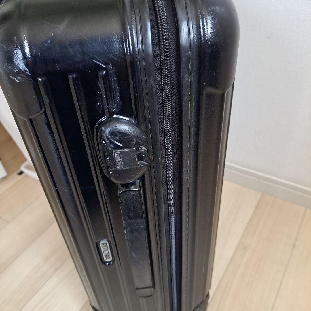 【ジャンク・破損あり】RIMOWAリモワ サルサ 35L機内持込み2輪廃盤品 黒