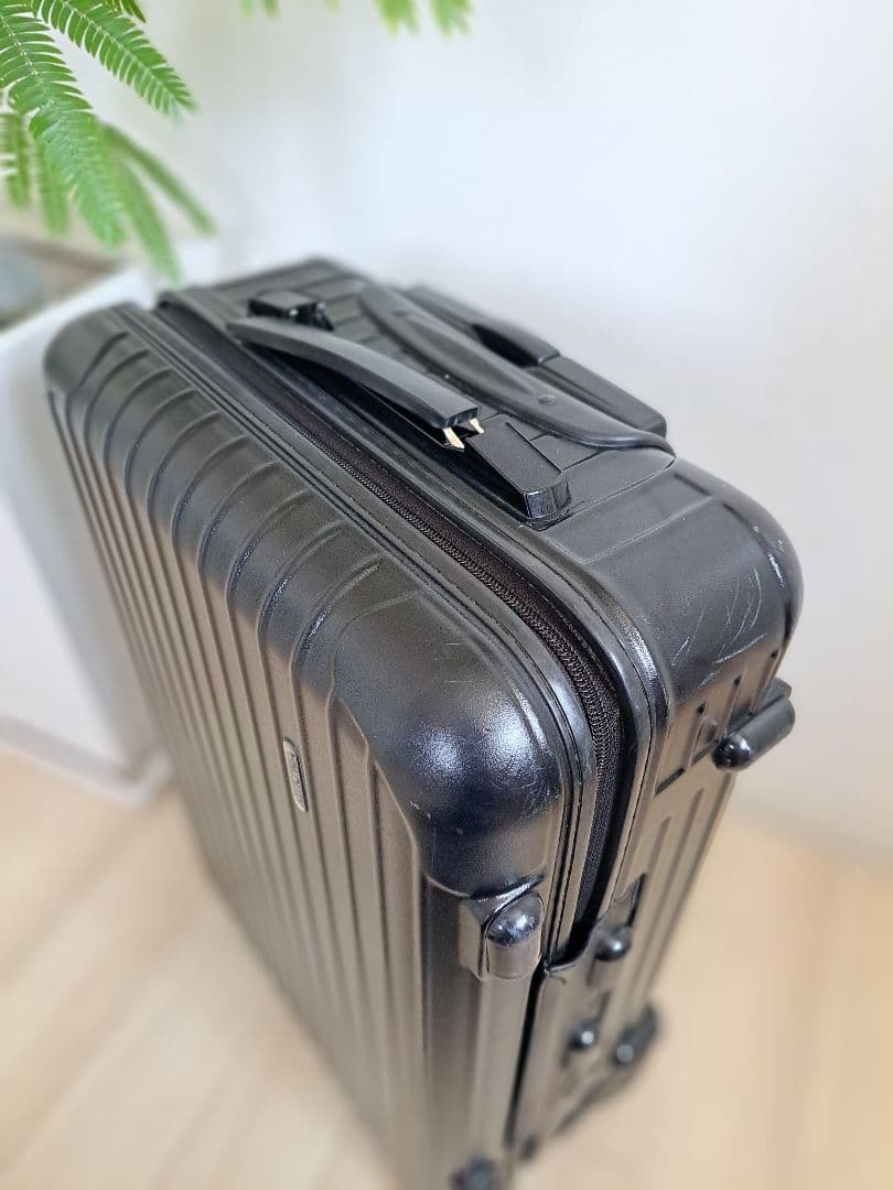 【ジャンク・破損あり】RIMOWAリモワ サルサ 35L機内持込み2輪廃盤品 黒