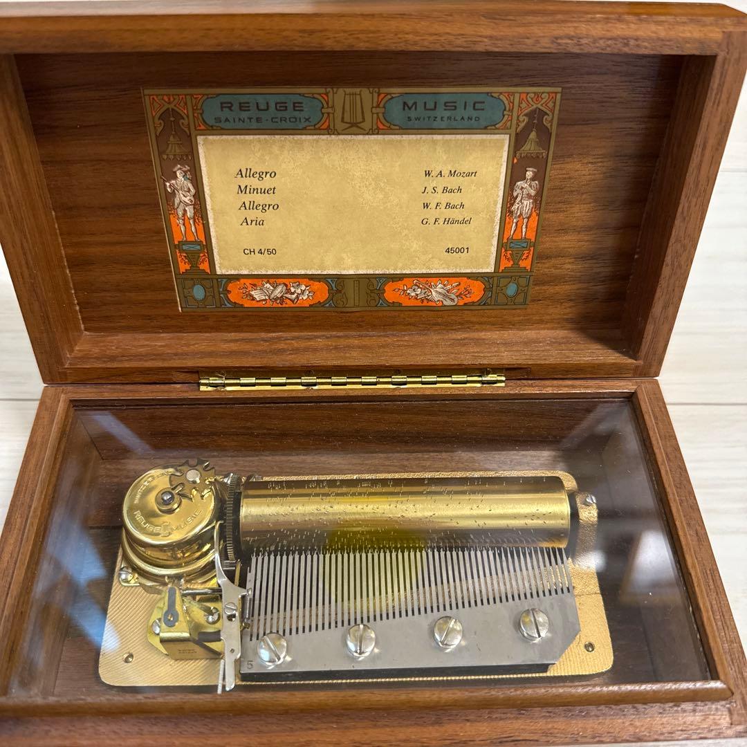 リュージュ オルゴール 50弁 REUGE MUSIC CH4/50