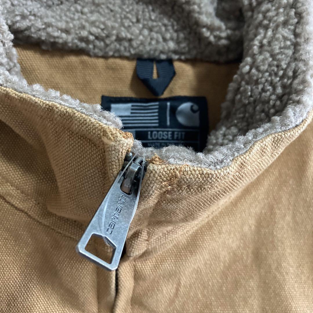 Carhartt ベスト M ブラウン OV4277