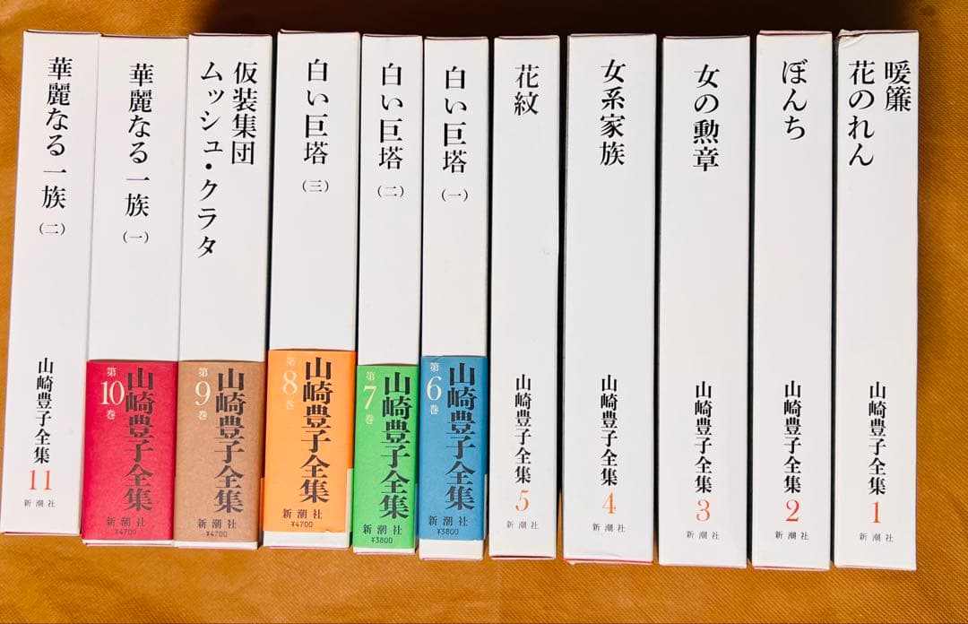 山崎豊子全集/第 1巻〜第11巻