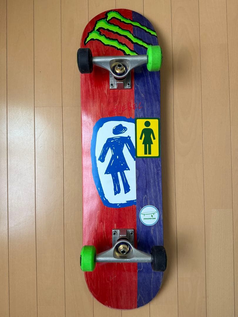 スケートボード コンプリート girl 8.0インチ