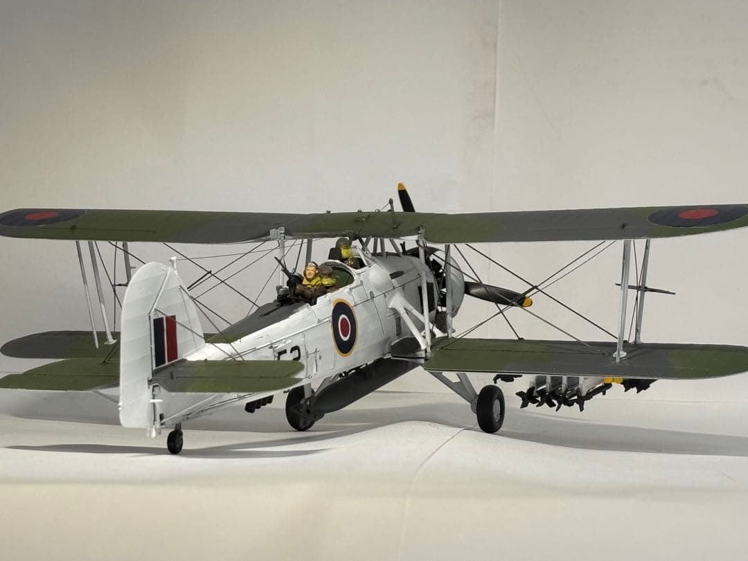 タミヤ 1/48 英国海軍　フェアリー　ソードフィッシュMk.2. 完成品
