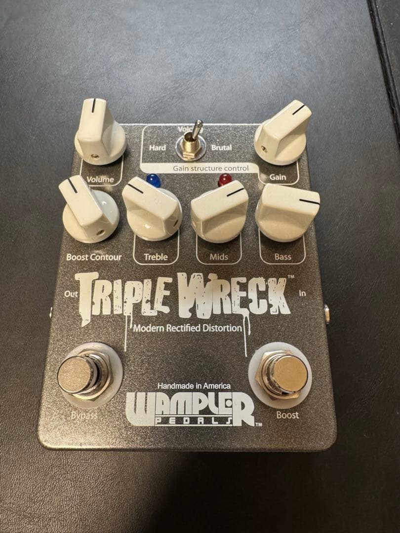 Wampler Triple Wreck ディストーションペダル