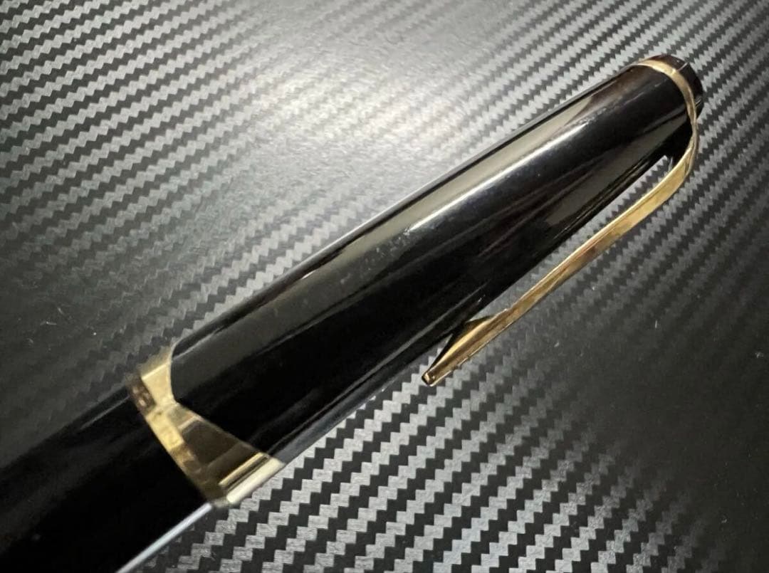 極美品 モンブラン No.14 万年筆 EF 極細字 ブラック