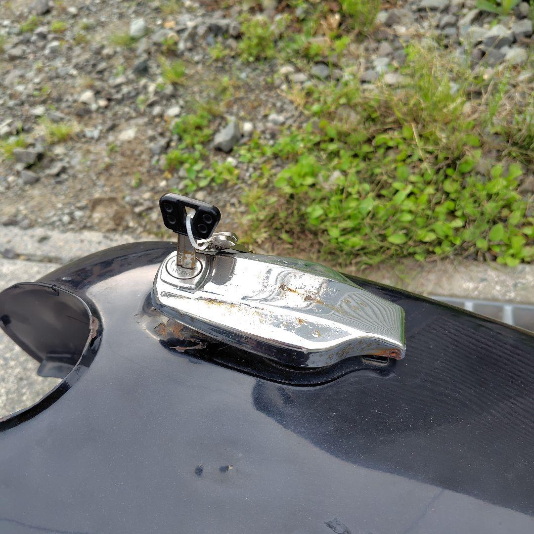 SR400 SR500 ナロー タンク キャップあり 鍵3本付き キーシリンダー