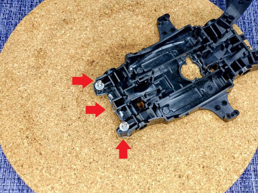 [出品テスト]MAシャーシ フロント段上げ プレート挟み込み治具[試作版]