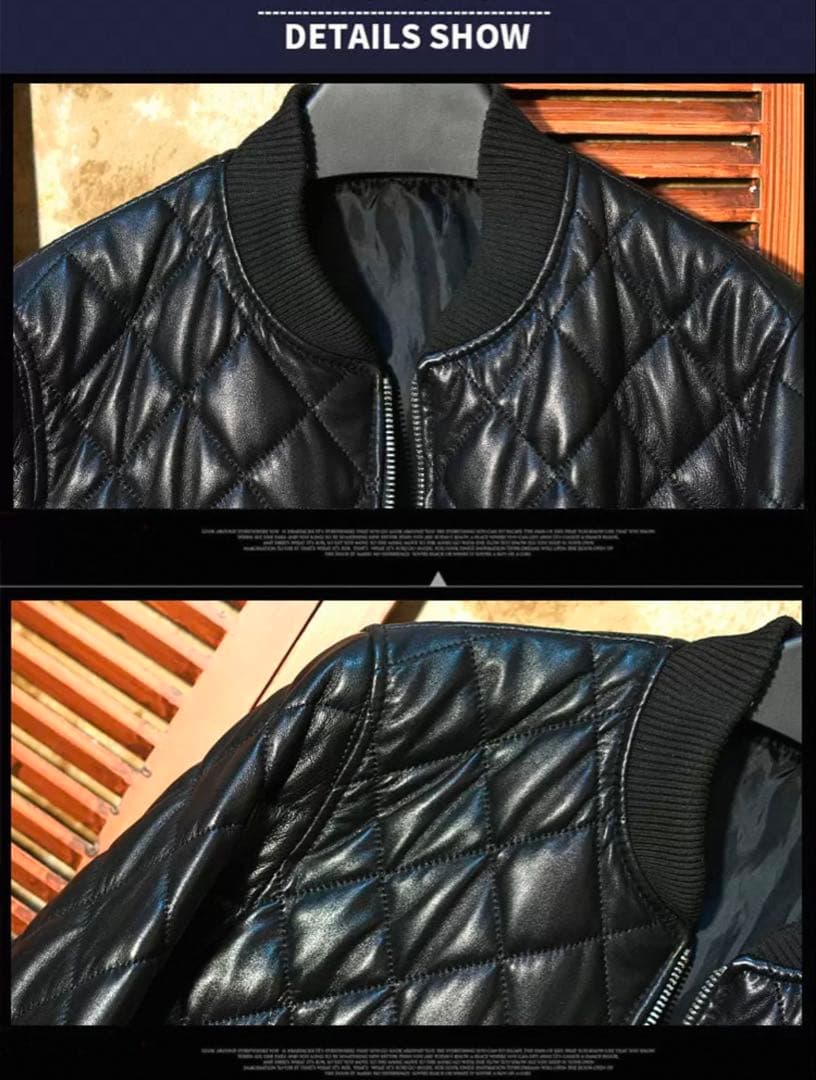 ラム革ジャケット　本革ジャケットmサイズラスト一点