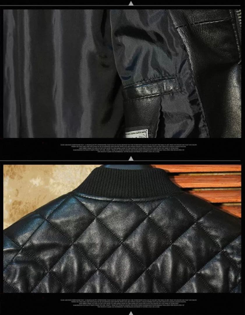 ラム革ジャケット　本革ジャケットmサイズラスト一点