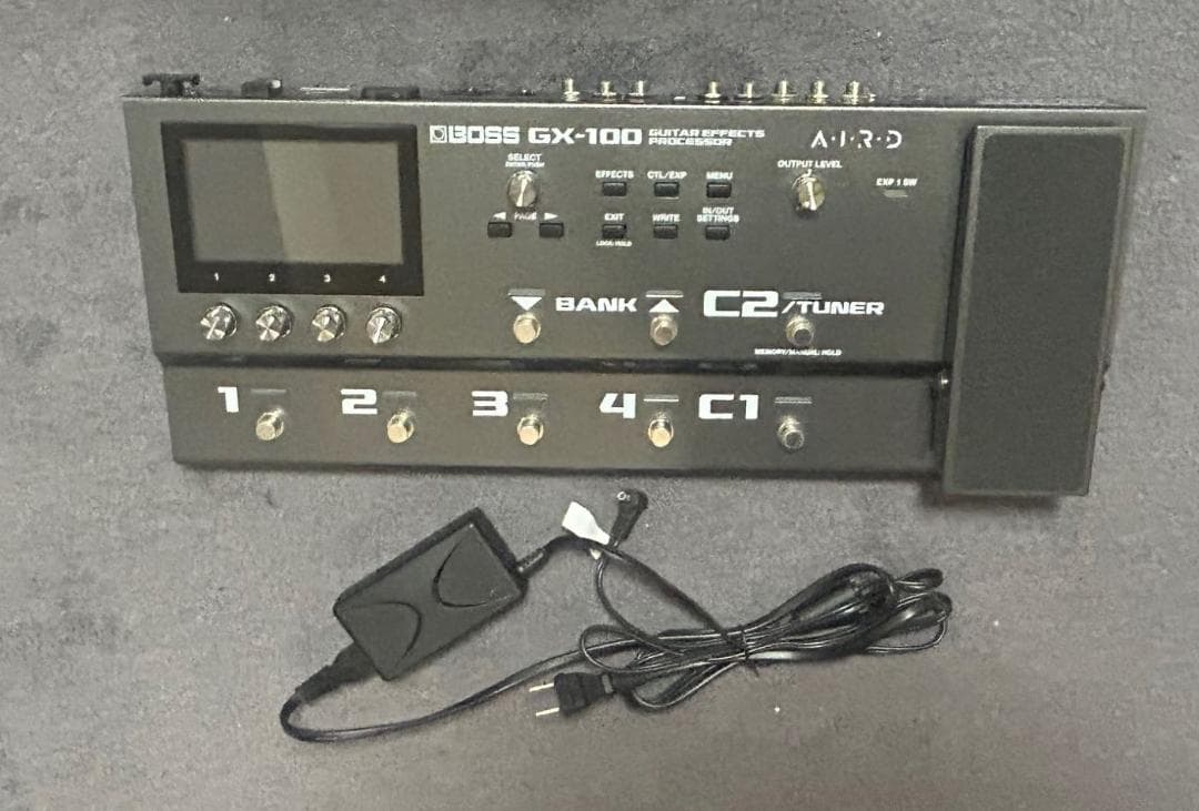 BOSS GX-100 開封のみ新同品 非純正中古ケース選択可です。