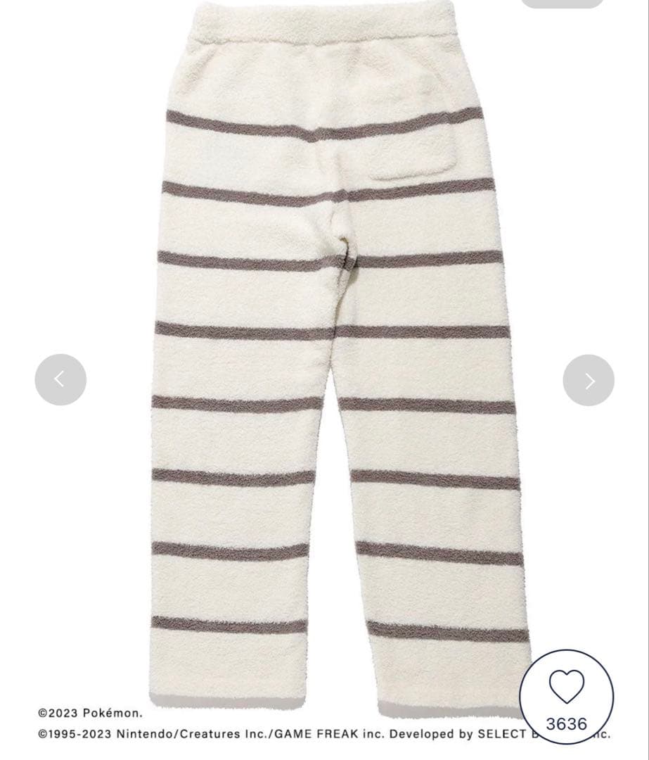 オ*ラ様 美品　レア　2023 ジェラピケ　ポケモン　ルームウェア　ピカチュウ