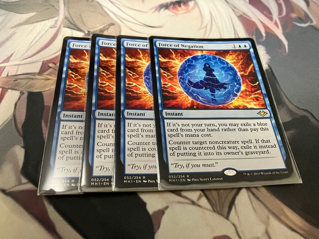 MTG 否定の力　英語版　4枚セット