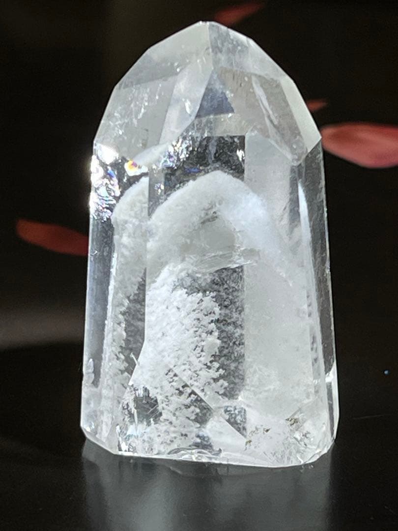 龍脈水晶　パイライトインクォーツ　クリスタル　水晶　黄鉄鉱　ファントム