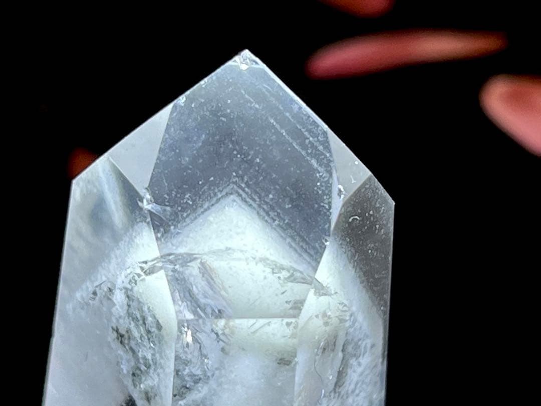 龍脈水晶　パイライトインクォーツ　クリスタル　水晶　黄鉄鉱　ファントム