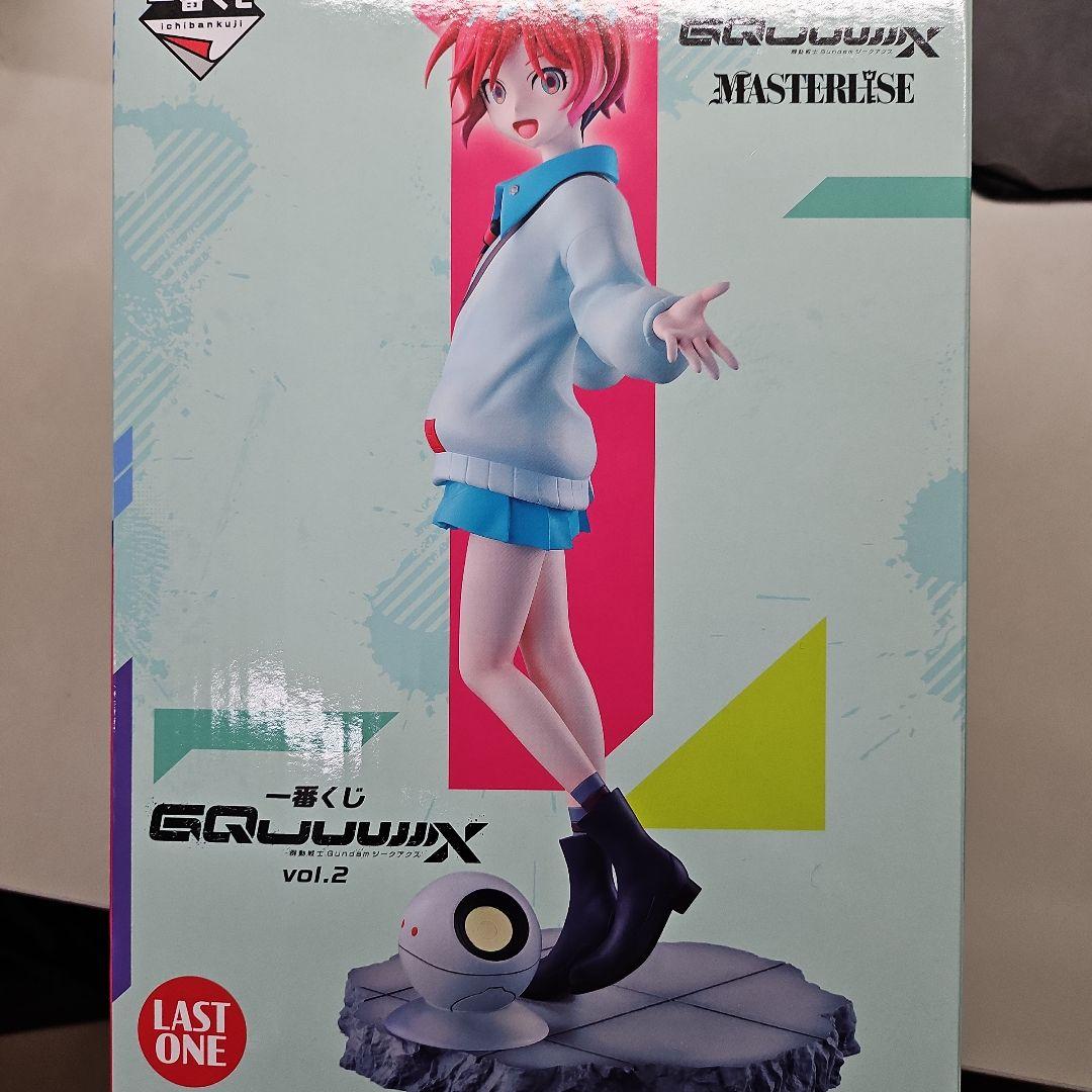 一番くじ ガンダム ジークアクス ラストワン賞 フィギュア マチュ＆ハロ+おまけ