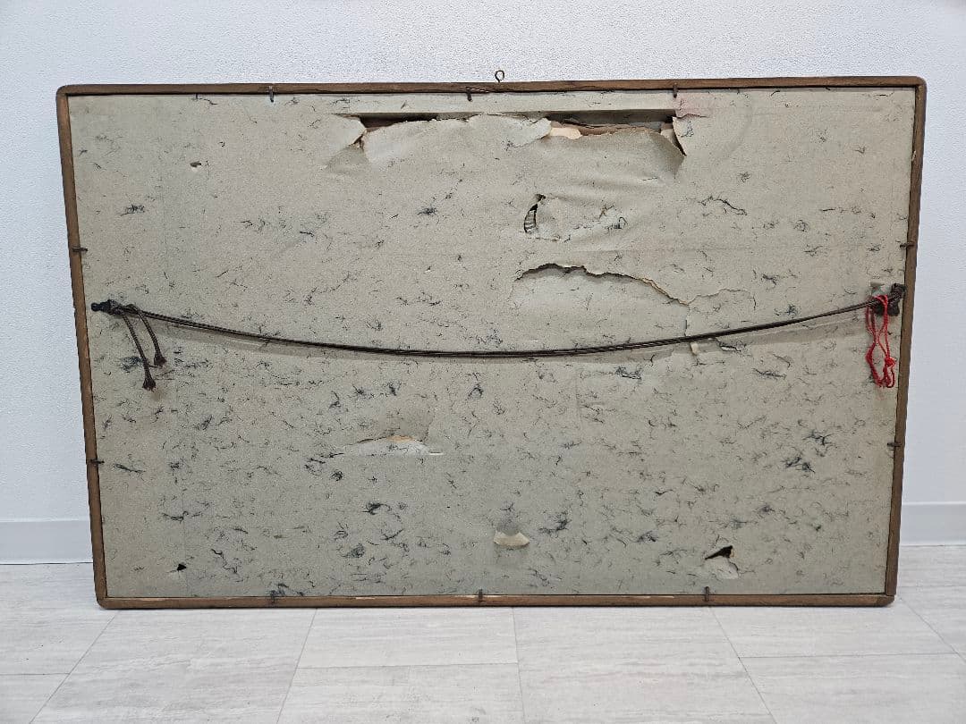 川中嶋激戦之図 浮世絵肉筆 錦絵 木額