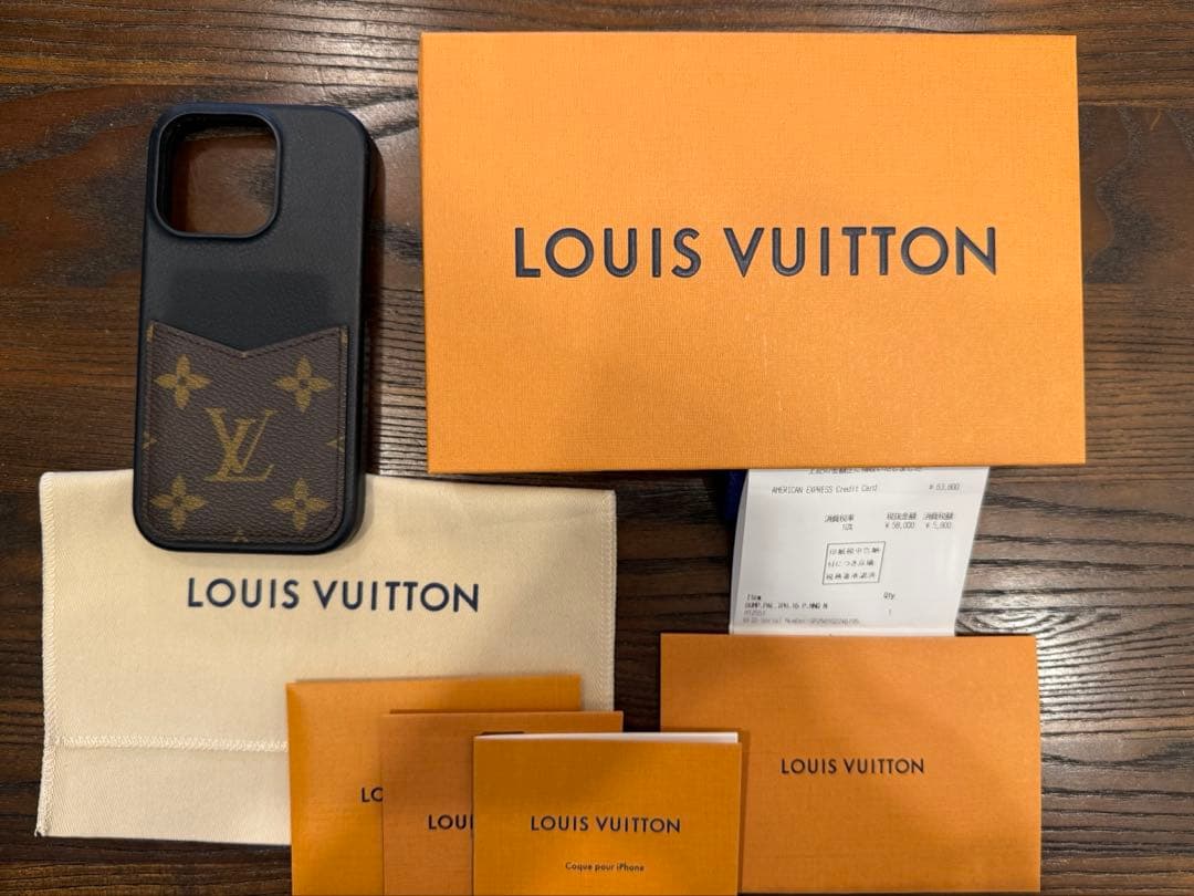 MSLouis Vuitton iPhoneケース モノグラム　16Pro