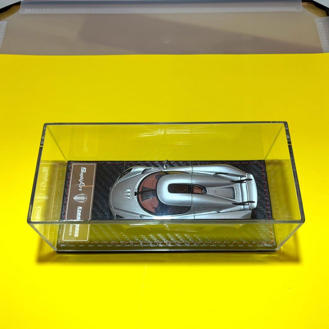 【これから値上げします⭐︎】1/43 ケーニグセグ　レゲーラ　外箱(紙)付き