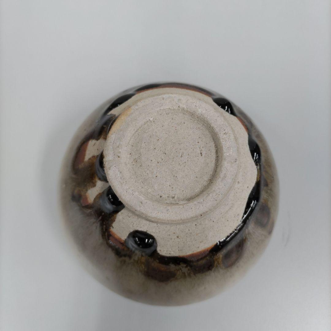 涼変釉天目茶碗　加藤五山　D177