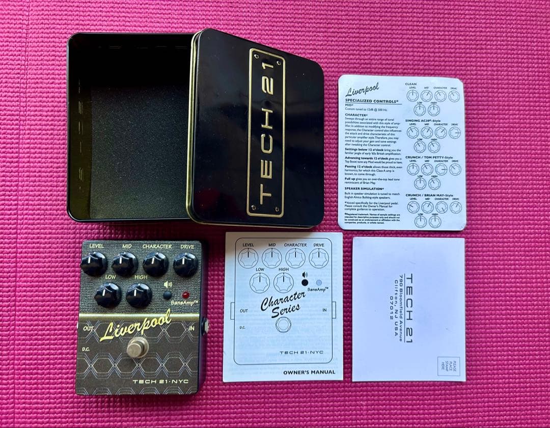 Tech 21 Liverpool ギターエフェクター