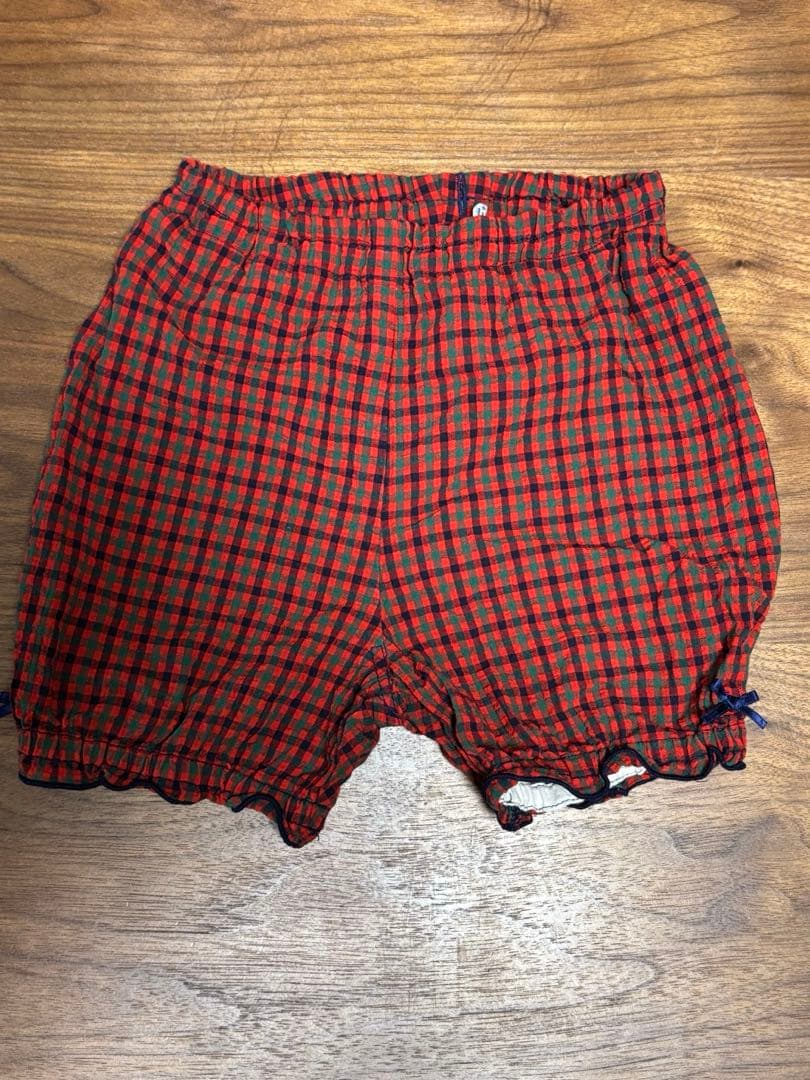 ファミリア　半袖　セーラーワンピース＋ボトムスセット　80サイズ