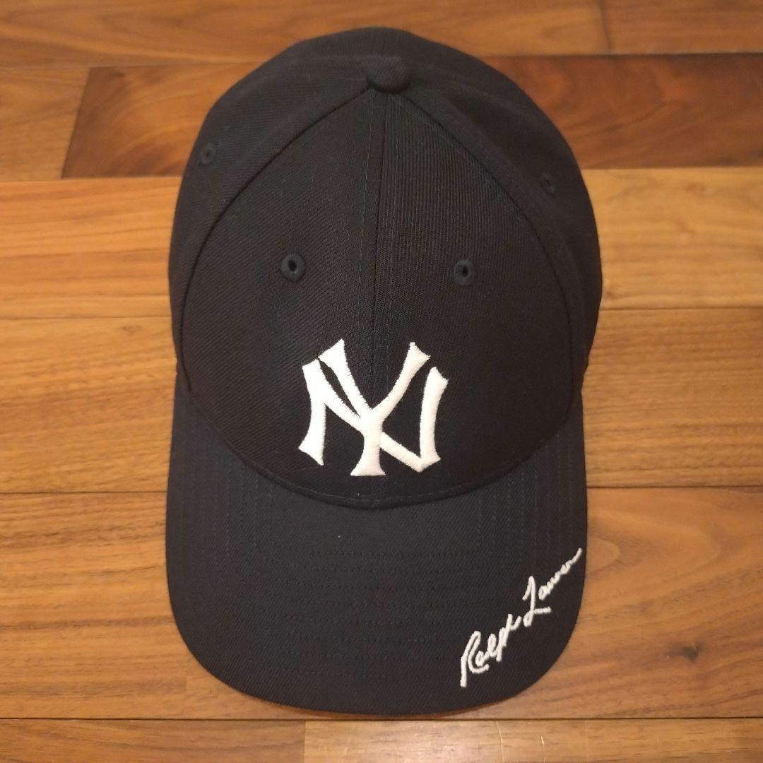 【美品】POLO×MLB×NEW ERA CAP YANKEES≪NAVY≫