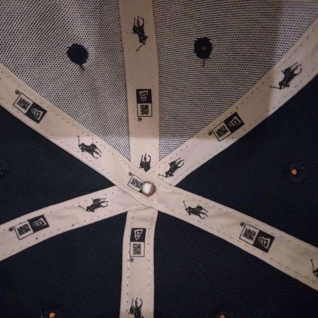 【美品】POLO×MLB×NEW ERA CAP YANKEES≪NAVY≫