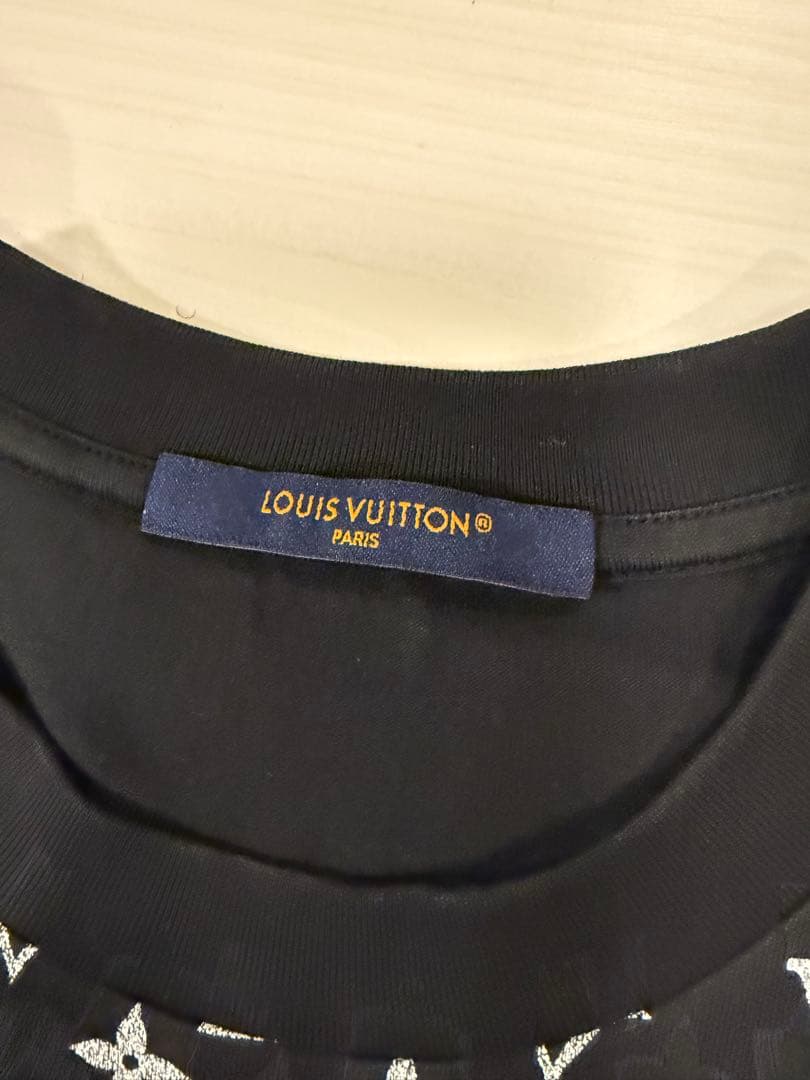 LOUIS VUITTON 　モノグラム　Tシャツ Mブラック