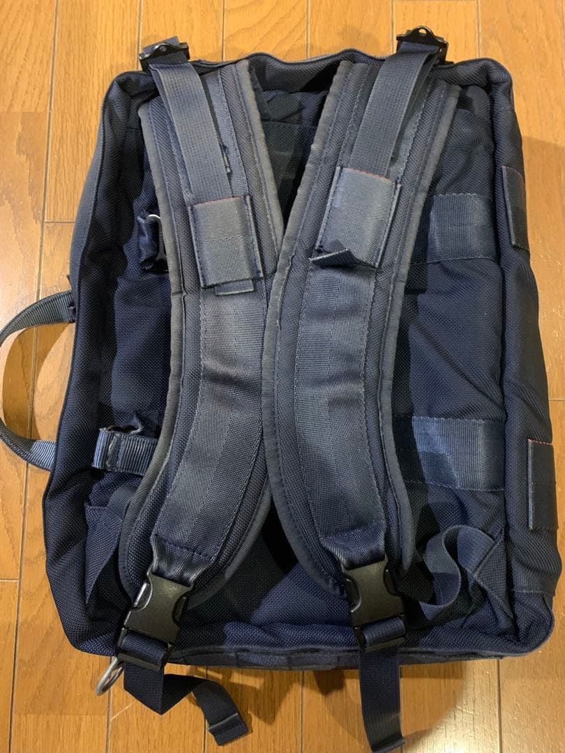 BRIEFING ブリーフィング ビームスプラス別注 3WAY バッグ ネイビー